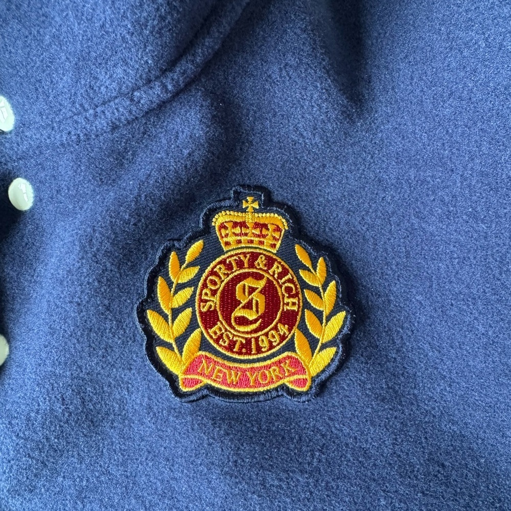 NWT Sporty & Rich NY Crest Polar - Picture 4 of 6